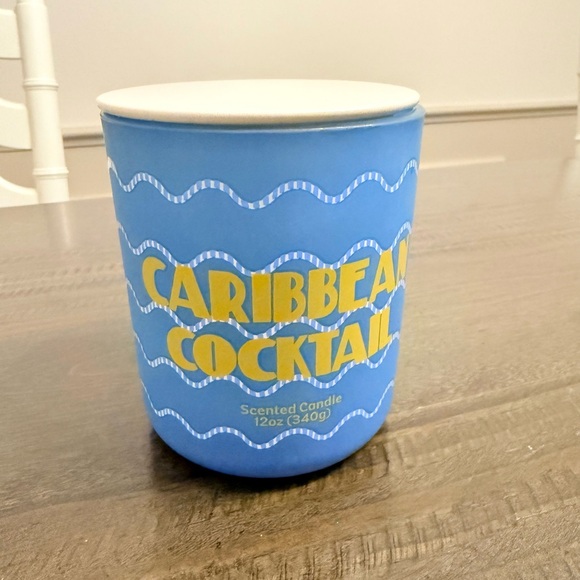 Room Essentials Other - Room Essentials - Caribbean Cocktail 12oz Candle with Lid - New